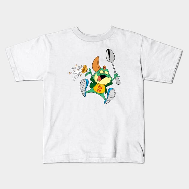 Dig 'em! Kids T-Shirt by FanartFromDenisGoulet